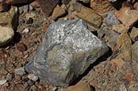  A stone of silver ore