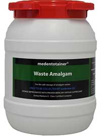  pot of waste amalgam