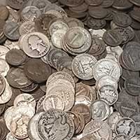 old and antique silver coins